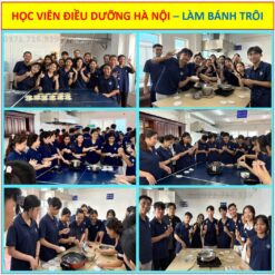 Học Viên kaigo Hà Nội - Sự kiện làm bánh trôi