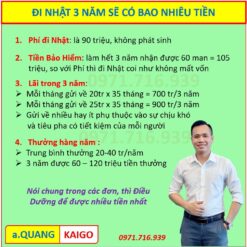 3 năm kiếm được bao nhiêu tiền