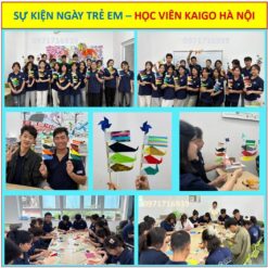 Ngày trẻ em- sự kiện của học viên Kaigo Hà Nội