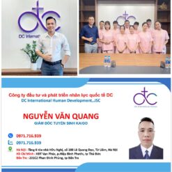 a.Quang - Giám Đốc Tuyển Sinh Kaigo Cty XKLĐ DC - 0971716939