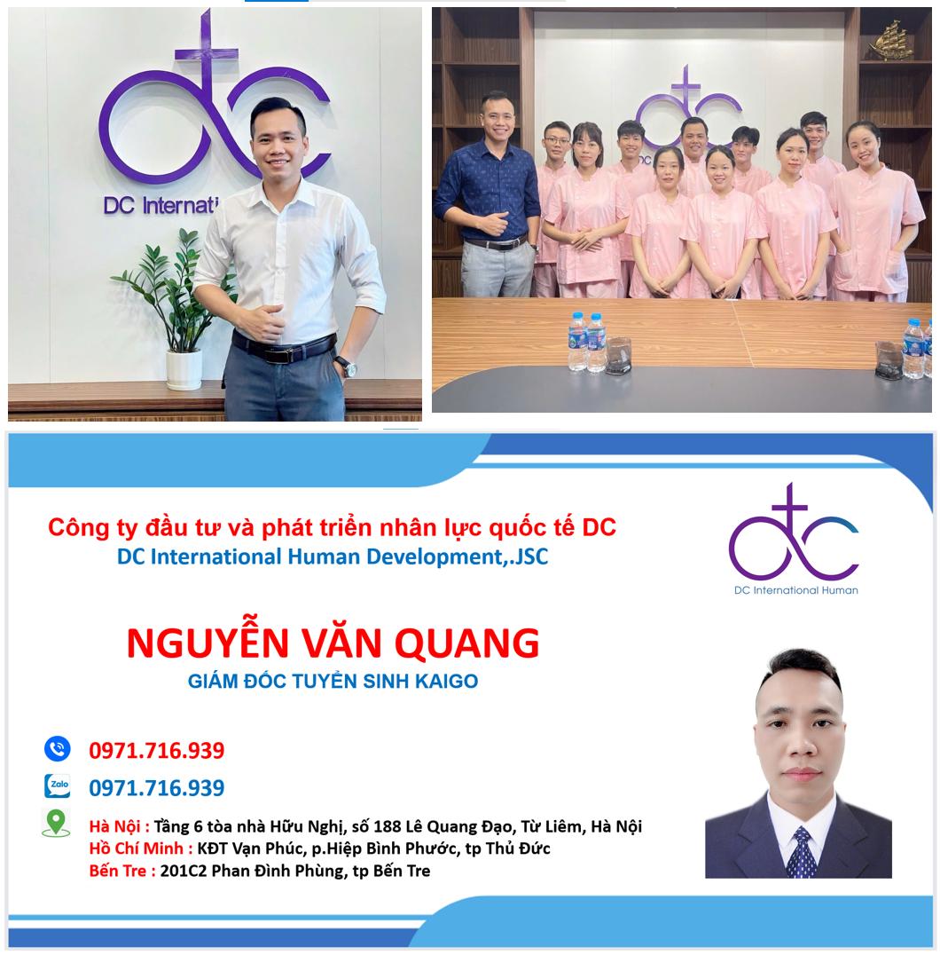 a.Quang - Giám Đốc Tuyển Sinh Kaigo Cty XKLĐ DC - 0971716939