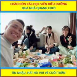 Cuối tuần mời các học viên qua nhà Quang chơi