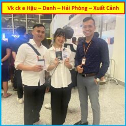 vk ck e Hậu - Danh - Hải Phòng, Xuất Cảnh