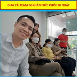 Đưa cả Team Học Viên đi khám sức khỏe đi Nhật