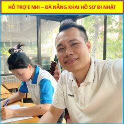 Hỗ trợ e Nhi - Hà Tĩnh đăng ký đơn đi Nhật