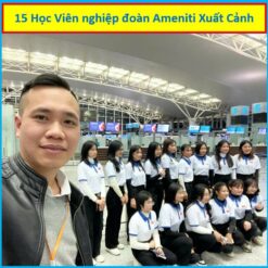15 học viên Xuất Cảnh và làm việc tại Kanto