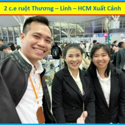 2 chị e ruột Thương - Linh sang Nhật cùng nhau - làm cùng 1 chỗ