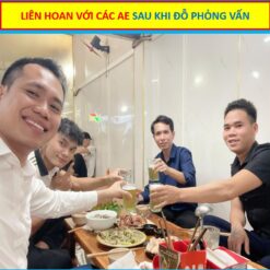 Liên hoan cùng a/e sau đỗ phỏng vấn