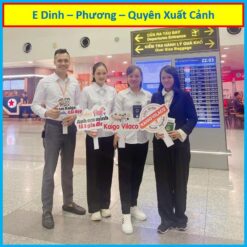 e Dinh - Phương - Quyên  Xuất Cảnh sang Nhật