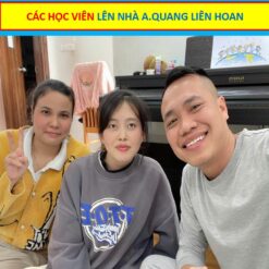 Cuối tuần các bạn học viên lên nhà Quang chơi