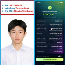 e Uông Trần Gia Bảo - Hồ Chí Minh đăng ký đi Nhật
