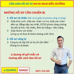 Cần làm hồ sơ như thế nào khi đi đơn điều dưỡng