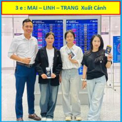 e Mai - Linh - Trang Xuất Cảnh đi Nhật