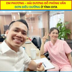 em Phương đỗ đơn hàng điều dưỡng ở tỉnh OITA