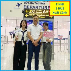 e Nhi - e Huệ Xuất cảnh sang Nhật