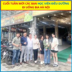 Cuối tuần liên hoan cùng các bạn học viên điều dưỡng