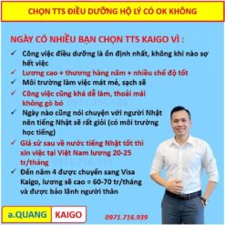 Được gì khi chọn đơn hàng điều dưỡng