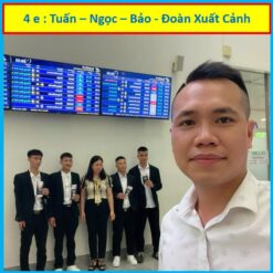 e Tuấn - Ngọc - Bảo - Đoàn Xuất Cảnh đi Nhật