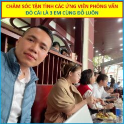 Hỗ trợ liền 3 bạn trúng tuyển luôn lần đầu PV