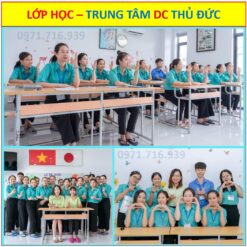 Lớp học tại Trung tâm XKLĐ DC Thủ Đức